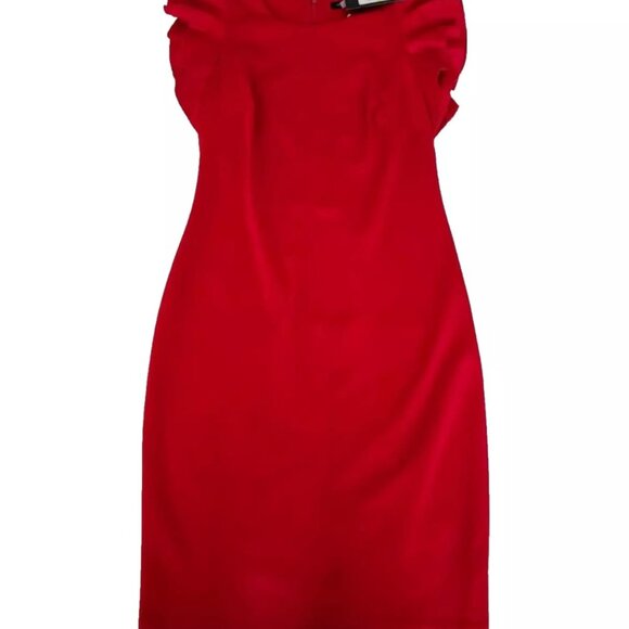 New Tommy Hilfiger red dress size 4, ideal for work, party, formal. - Picture 4 of 7